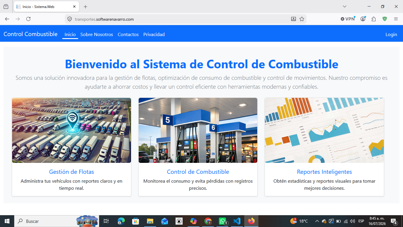 Control Suministro
